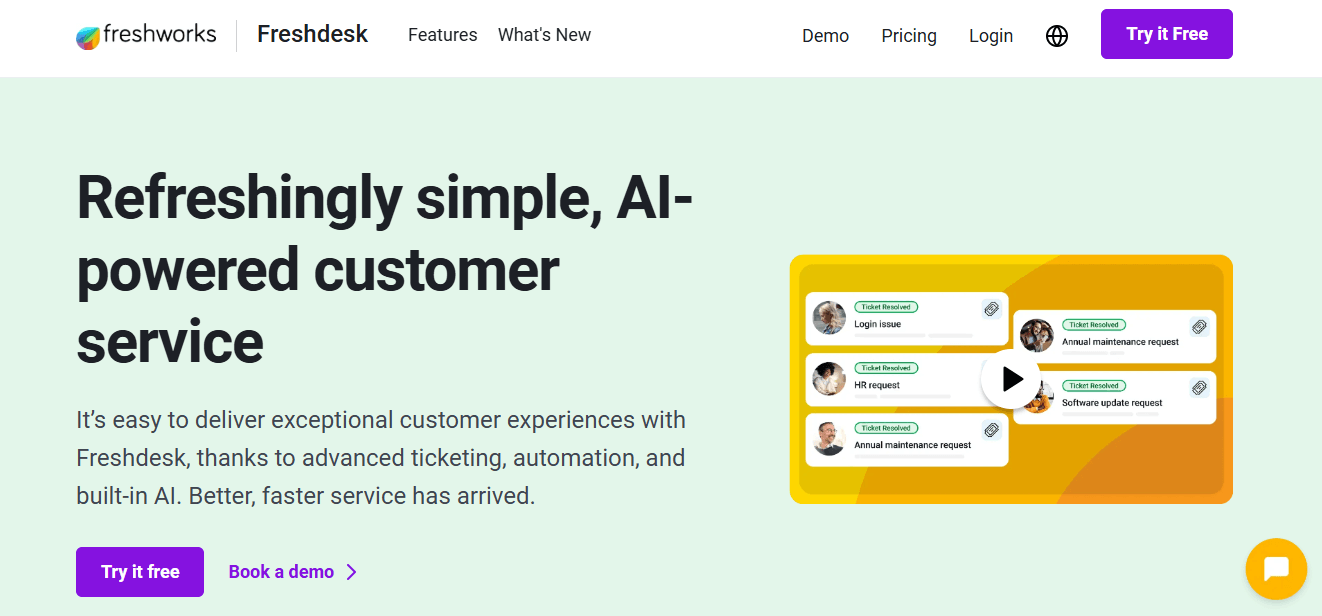 Freshworks app